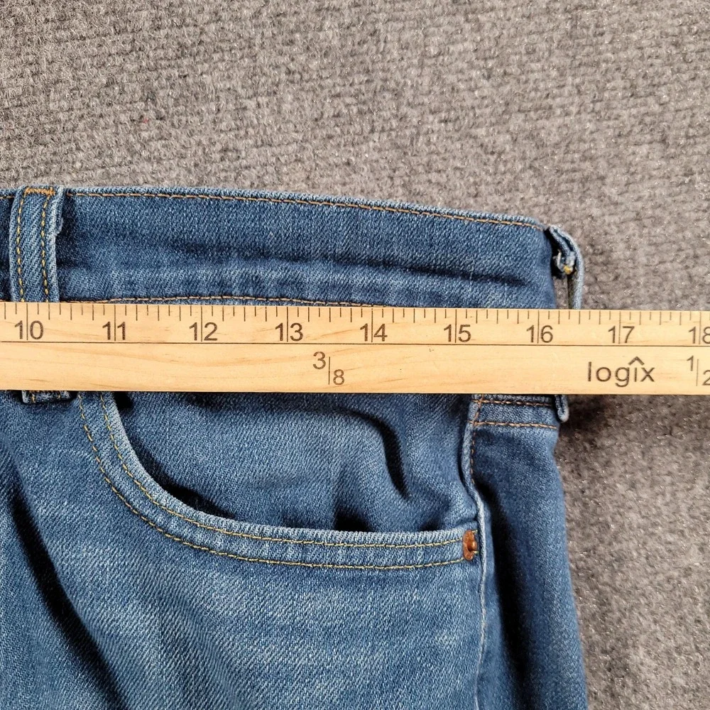Levis 514 Jeans Mens 32x33 Blue Medium Wash Straight Leg Stretch‎ Denim Zip Fly